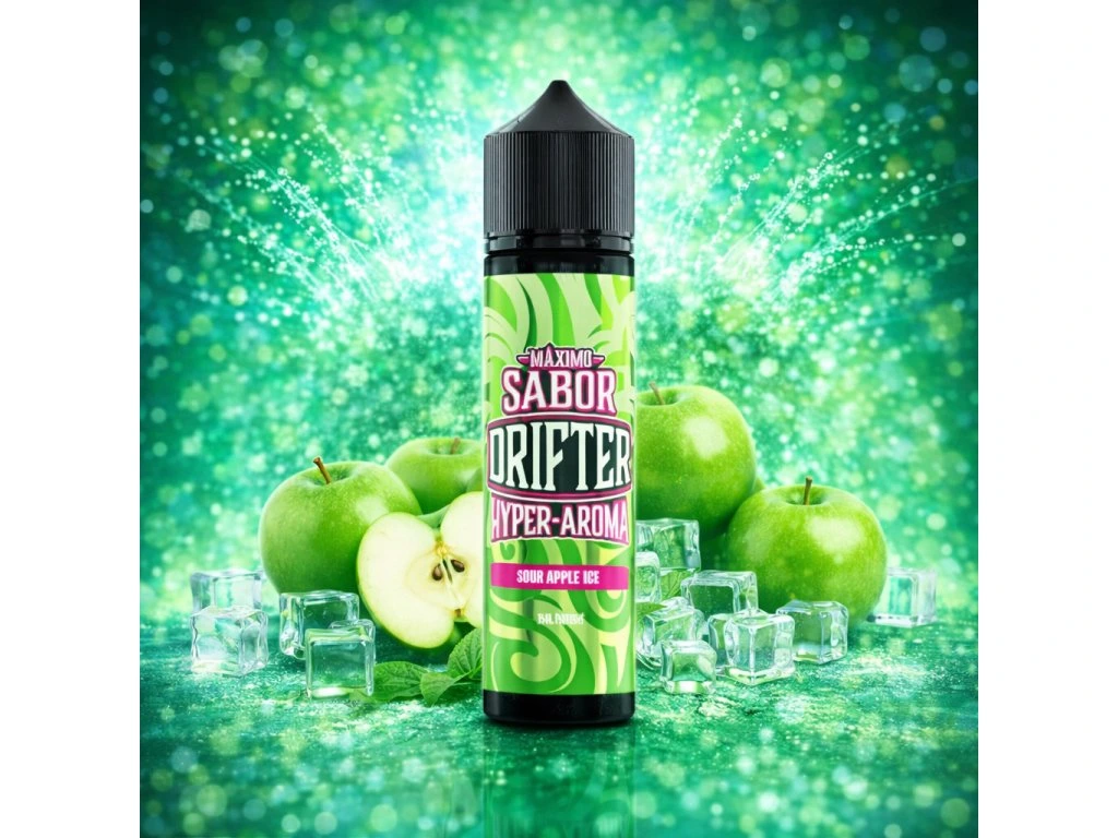 Juice Sauz Drifter Juice Hyper Shake & Vape Sour Apple Ice 5 ml