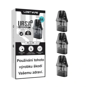 Lost Vape Ursa Pod V3 cartridge 0,8 ohm 2ml 3 ks