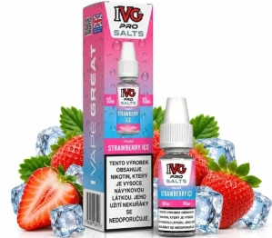 IVG Pro Salts Strawberry Ice 10 ml 20 mg