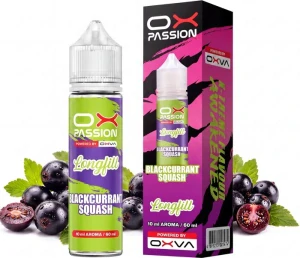 OXVA OX PASSION S&V 10ml Blackcurrant Squash