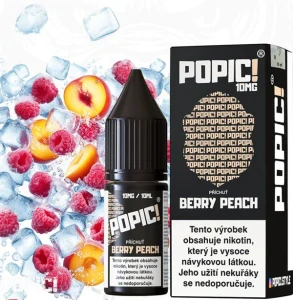 POPIČ! Salt Berry Peach 10 ml 10 mg