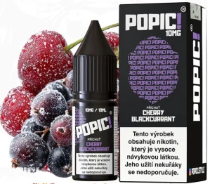 POPIČ! Salt Cherry Blackcurrant 10 ml 10 mg