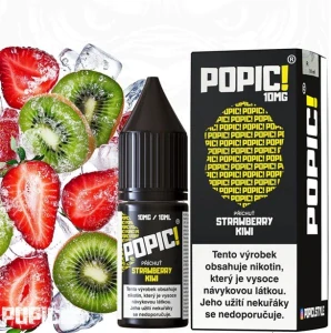 POPIČ! Salt Strawberry Kiwi 10 ml 10 mg