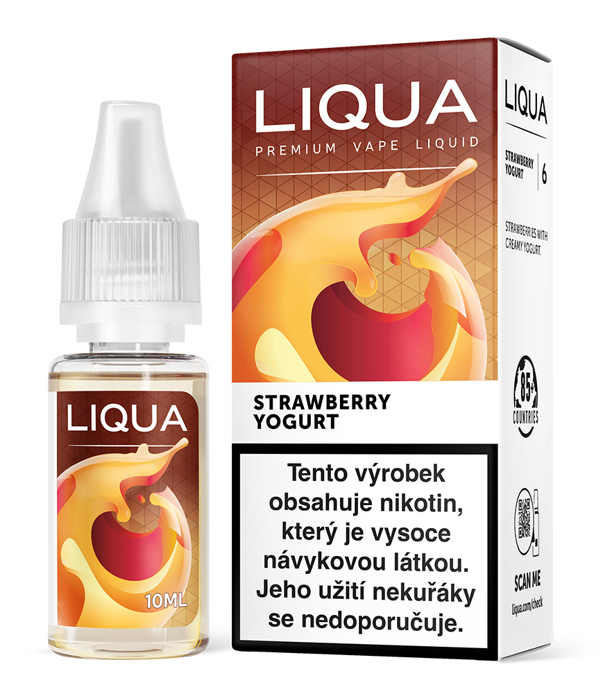 Ritchy Liqua MIX Strawberry Yogurt 10 ml 6 mg