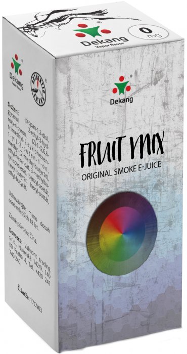 E-liquid Dekang Fruit Mix 10ml 0mg (ovocný mix)