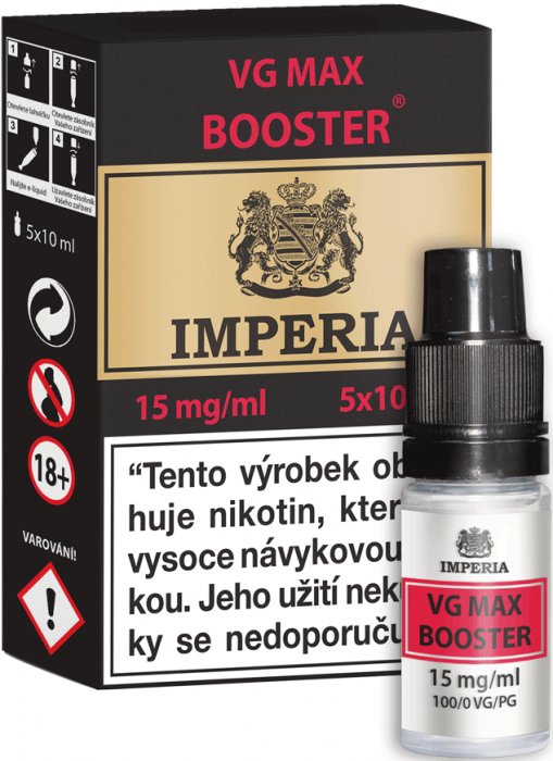 VG Max Booster IMPERIA 5x10ml VG100 15mg