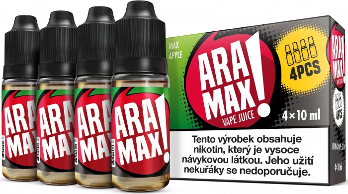Aramax  4pack Max Apple 4 x 10 ml 3 mg