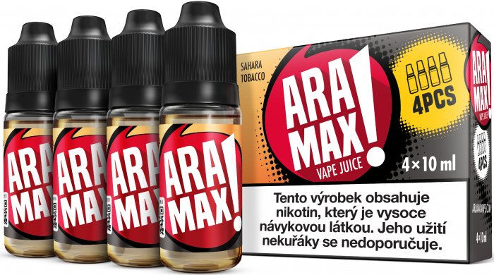 Aramax  4pack Sahara Tobacco 4 x 10 ml 3 mg