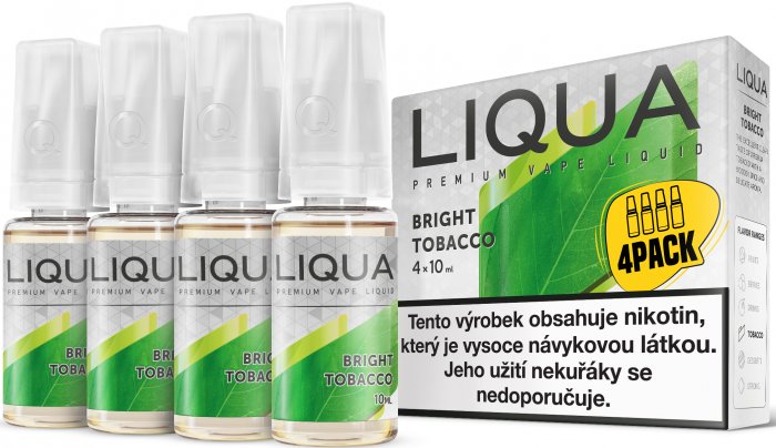 Ritchy Liqua Elements 4Pack Bright tobacco 4 x 10 ml 6 mg