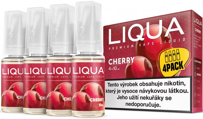 Ritchy Liqua Elements 4Pack Cherry 4 x 10 ml 6 mg