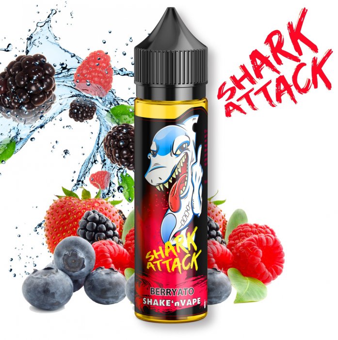 Příchuť IMPERIA Shark Attack - Shake and Vape 10 ml Berryato