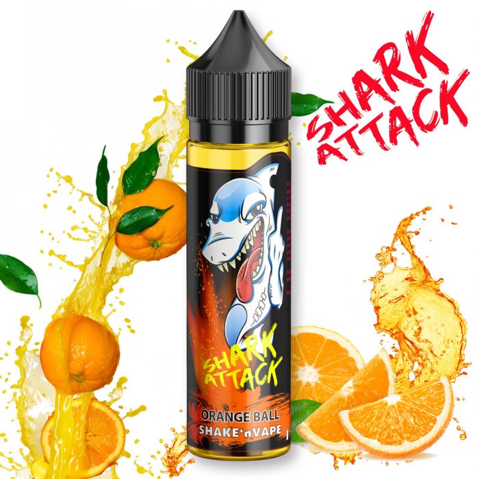 Příchuť IMPERIA Shark Attack - Shake and Vape 10 ml Orange Ball 