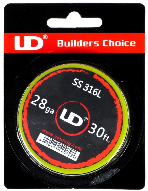 UD SS316 odporový drát 28ga 0,3mm 10m