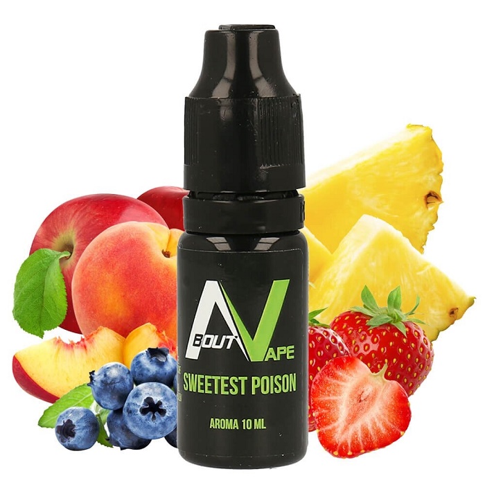 Bozz Pure Sweetest Poison (Broskev, jahoda, jablko, borůvka, ananas) 10ml