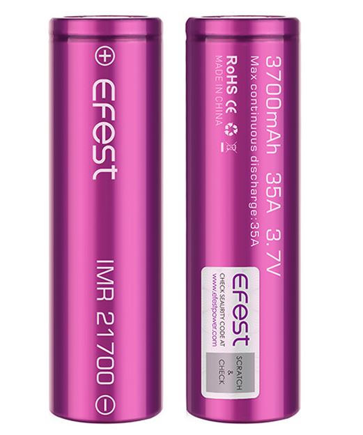 Efest baterie typ 21700 3700mAh 35A
