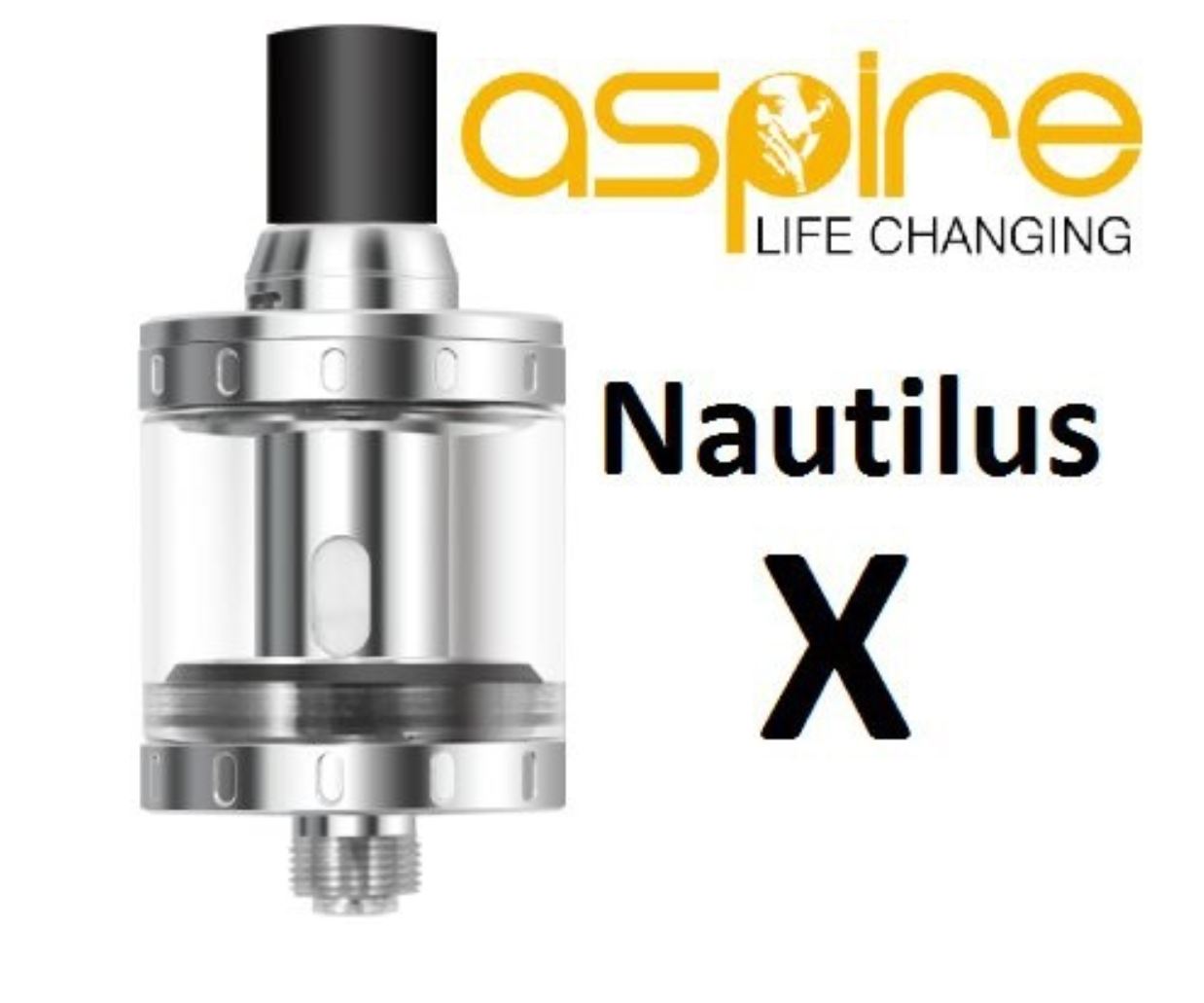 aSpire Nautilus X clearomizer Silver 2ml