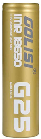 Baterie Golisi G25 typ 18650 2500mAh 20A