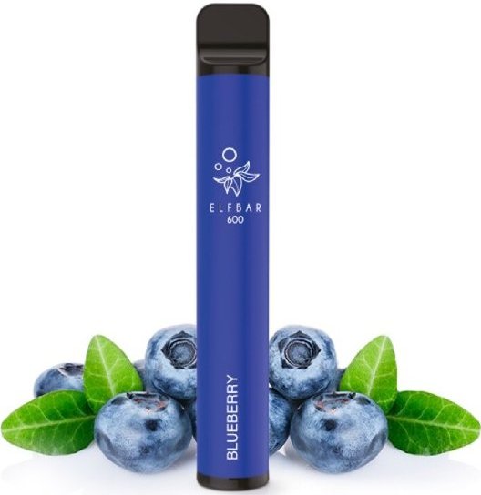 Elf Bar 600 Blueberry 20mg 550 mAh 1 ks