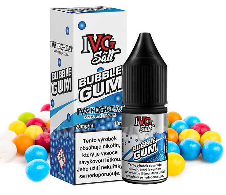 IVG SALT Bubblegum 10 ml 20 mg