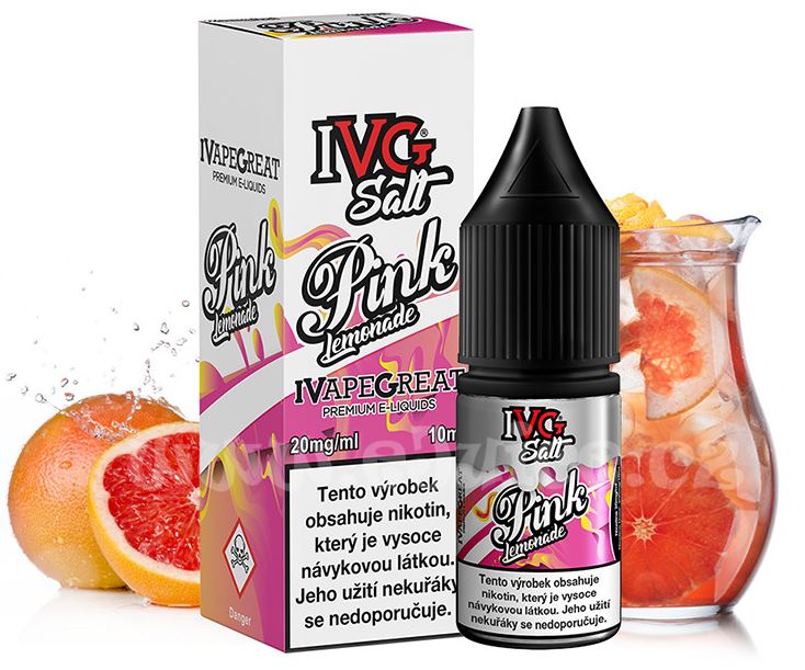 IVG SALT Pink Lemonade 10 ml 20 mg