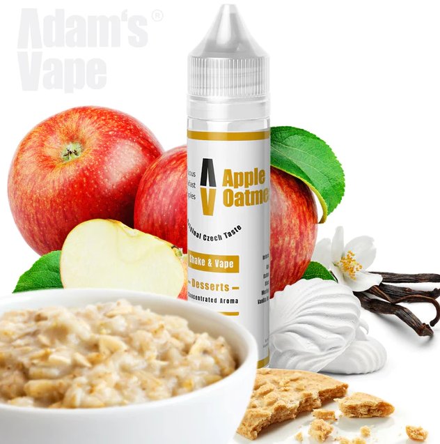 Adams vape S & V  Apple Oatmeal 10 ml