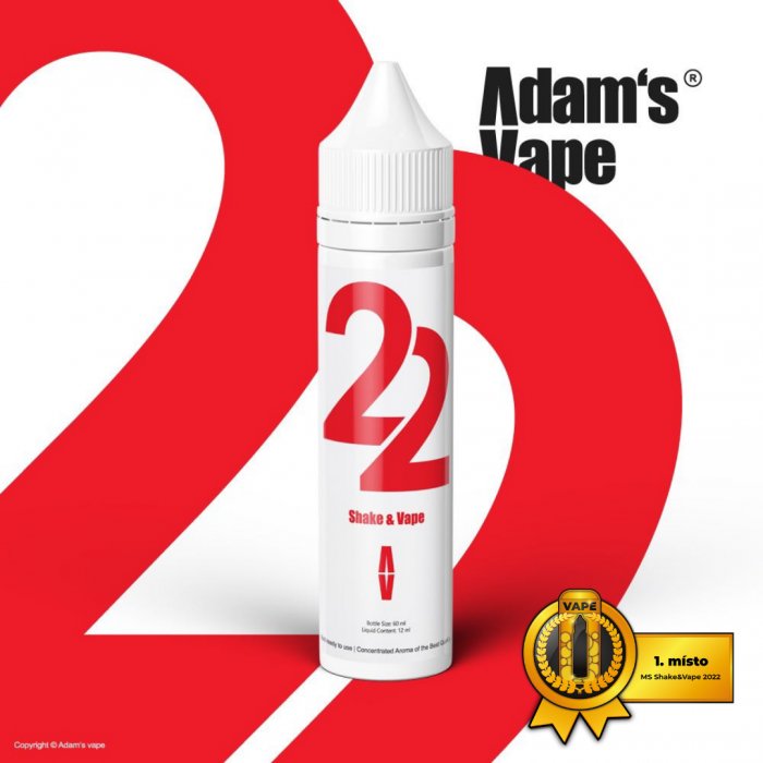 Adams vape S & V  22 10 ml