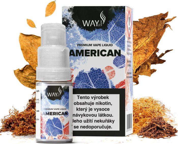 WAY to Vape American 10 ml 3 mg