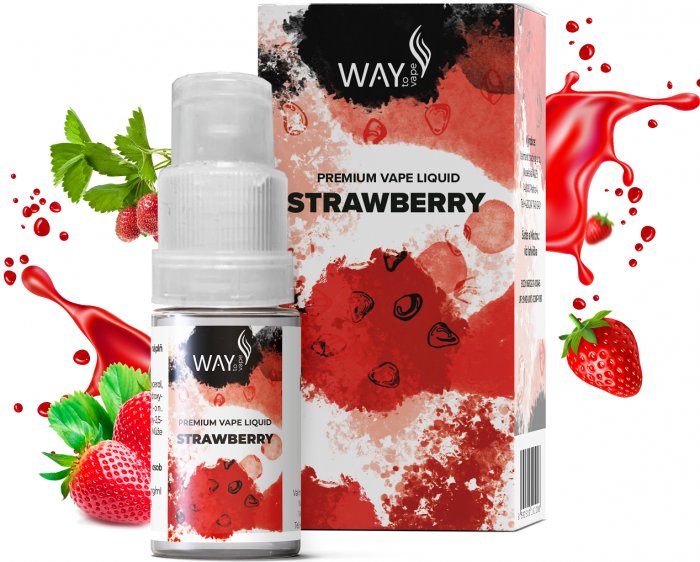 WAY to Vape Strawberry 10 ml 0 mg