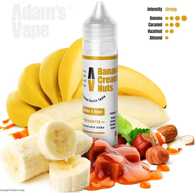 Adams vape S & V  Banana Creamy Nuts 10 ml