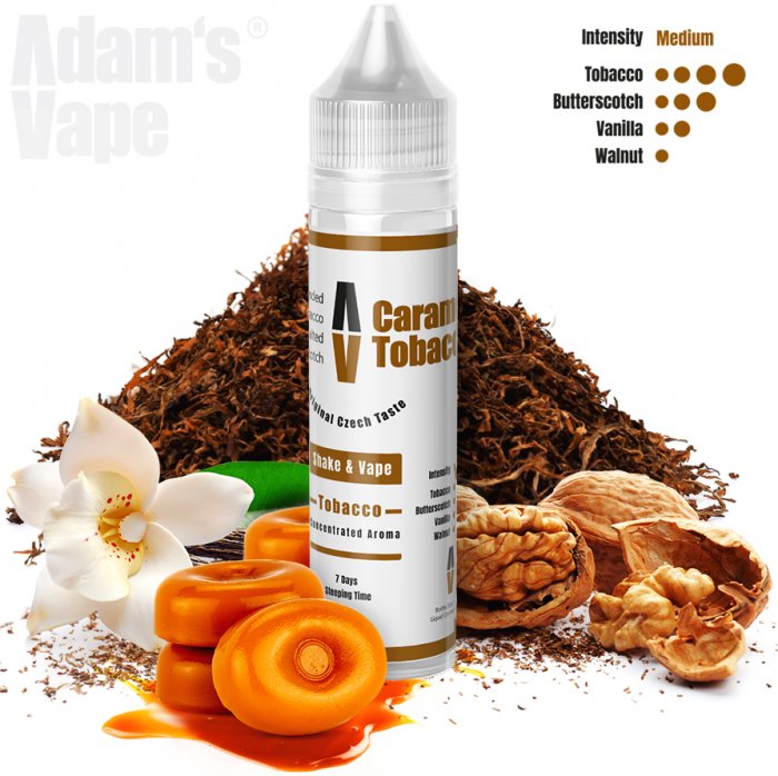 Adams vape S & V  Caramel Tobacco 10 ml