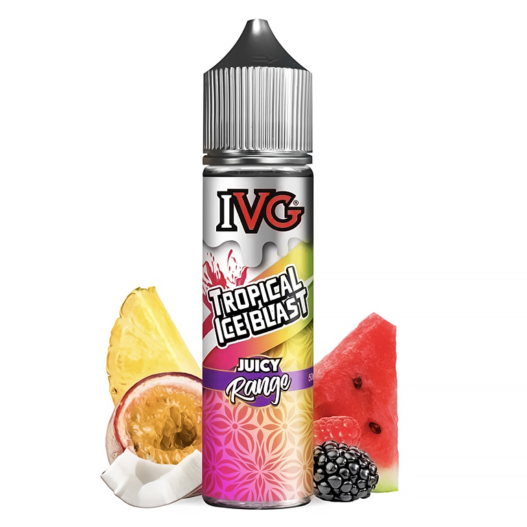 IVG Shake & Vape Tropical Ice Blast 18 ml (Ledový tropický mix)