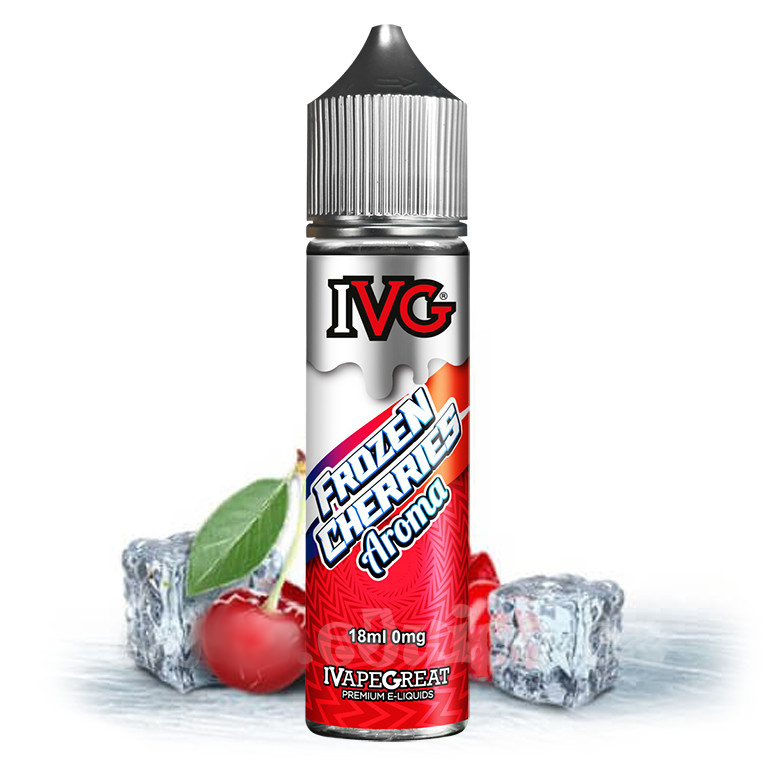 IVG Shake & Vape Frozen Cherries 18 ml (Ledové třešně)
