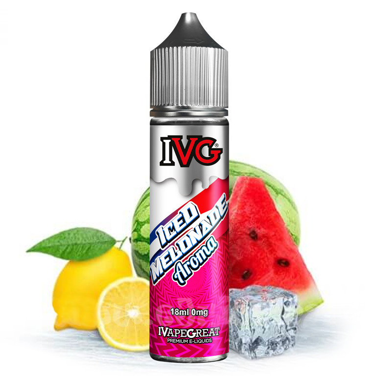 IVG Shake & Vape Iced Melonade 18 ml (Chladivá melounová citronáda)