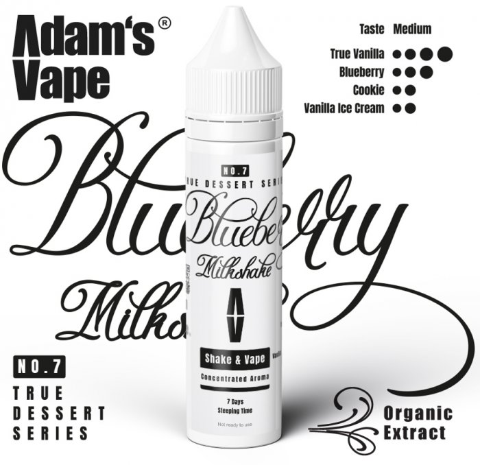 Adams vape S & V  Blueberry Milkshake 10 ml
