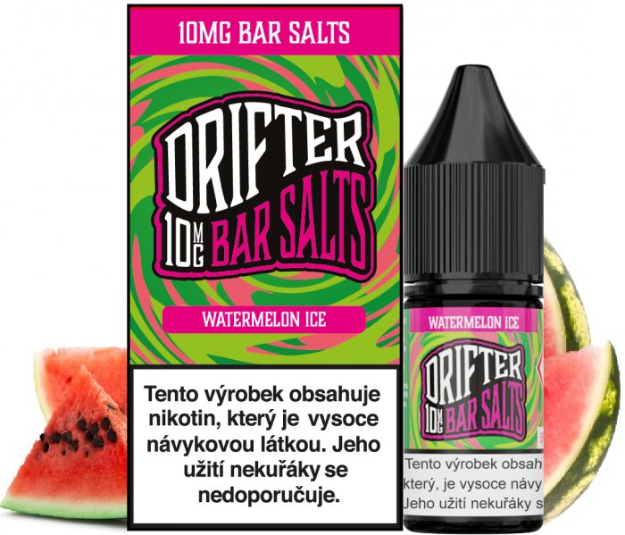 Drifter Bar Salts Watermelon Ice 10 ml 10 mg