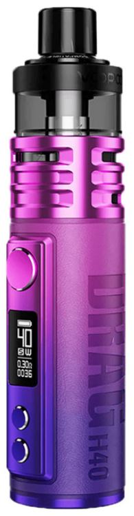 VOOPOO DRAG H40 grip 1500 mAh Full Kit Modern Red