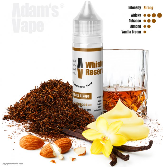 Adams vape S & V  Whisky Reserve 10 ml