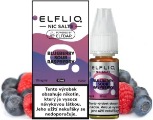 ELFLIQ Nic SALT Blueberry Sour Raspberry 10 ml 10 mg