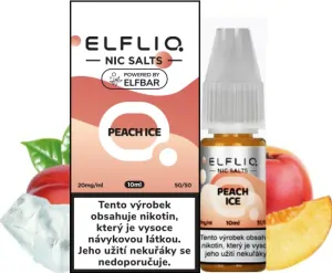 ELFLIQ Nic SALT Peach Ice 10ml 20mg