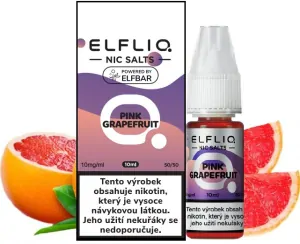 ELFLIQ Nic SALT Pink Grapefruit 10 ml 10 mg