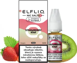 ELFLIQ Nic SALT Strawberry Kiwi 10 ml 10 mg