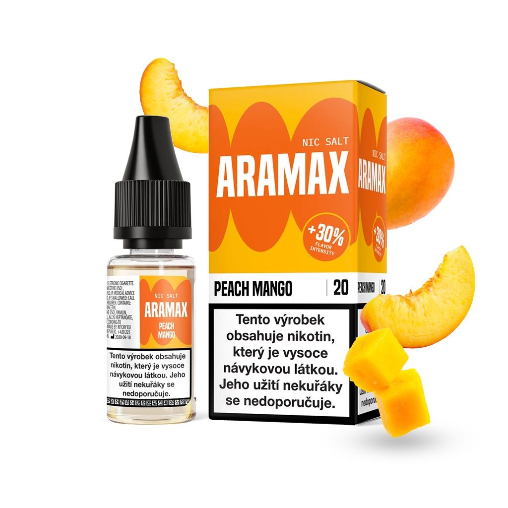 Aramax Salt Peach Mango 10 ml 20 mg