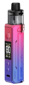 VOOPOO Drag X2 Mod Pod 80W Full Kit Modern Red 0 mAh 1 ks
