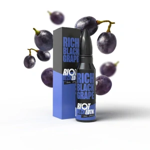 Riot Squad BLCK EDTN S&V 10ml Rich Black Grape (Hroznové víno s mátou)