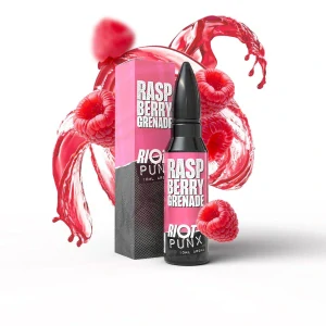 Riot Squad PUNX S&V 10ml Raspberry Grenade (Malinová limonáda)