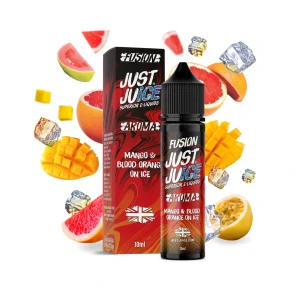 Just Juice Fusion Mango & Blood Orange On Ice Shake & Vape 10 ml