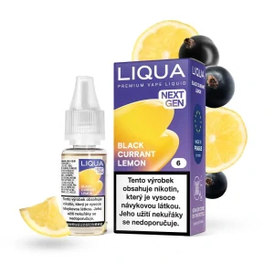 Liqua NextGen Black Currant Lemon 10 ml 12 mg