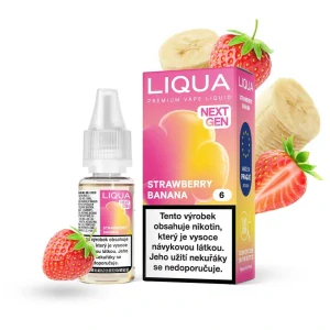 Liqua NextGen Strawberry Banana 10 ml 6 mg