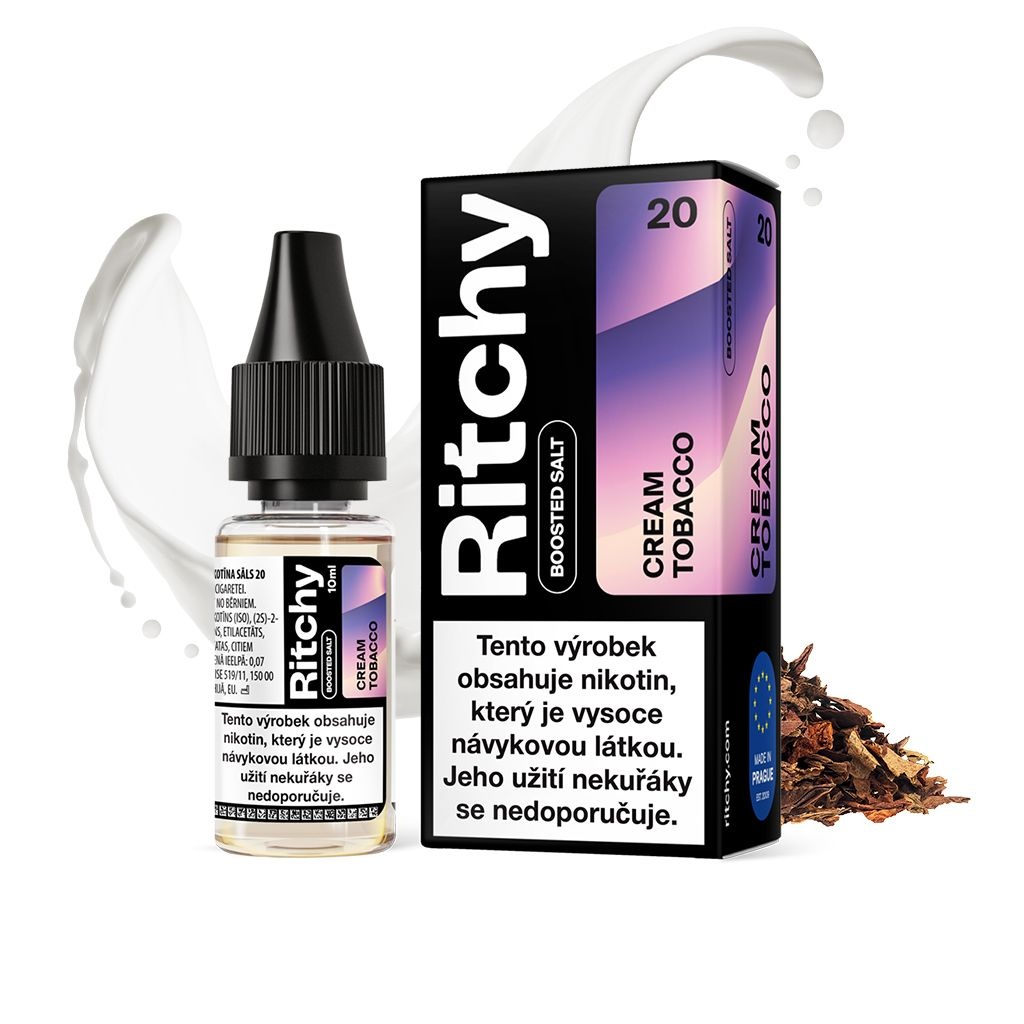 Ritchy Salt Cream tobacco 10 ml 10 mg