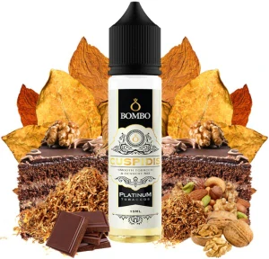 Bombo Platinum Tobaccos S&V 15ml Cuspidis (Světlý tabák s čokoládou a oříšky)